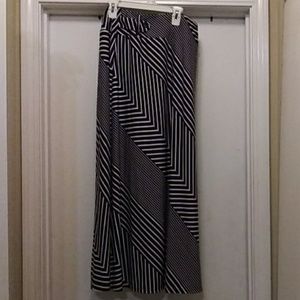 Blue and white skirt